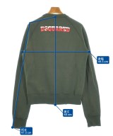 DSQUARED（ディースクエアード）スウェット 緑 サイズ:M メンズ/2200621662054