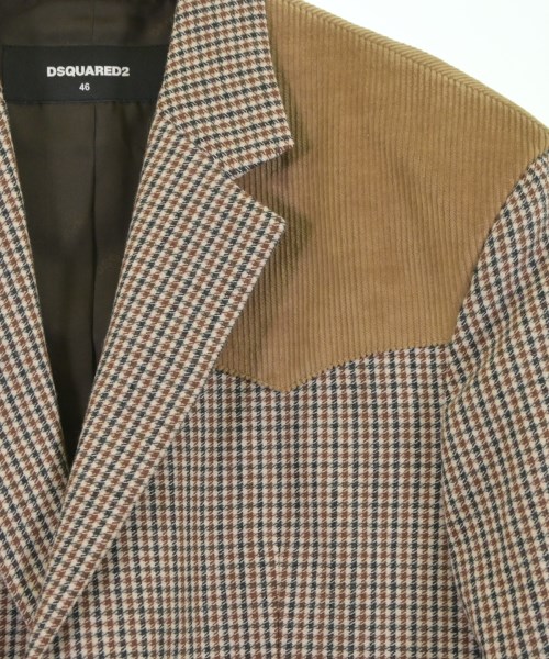 DSQUARED（ディースクエアード）テーラードジャケット ベージュ サイズ:46(M位) メンズ/2200622278032