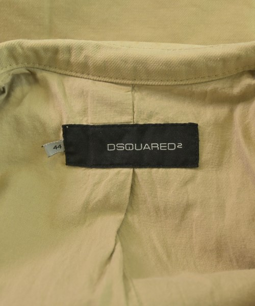 DSQUARED（ディースクエアード）ライダース ベージュ サイズ:44(S位) メンズ/2200623277119