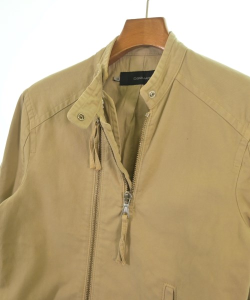 DSQUARED（ディースクエアード）ライダース ベージュ サイズ:44(S位) メンズ/2200623277119