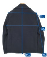 DSQUARED（ディースクエアード）ピーコート 紺 サイズ:44(S位) メンズ/2200624802037