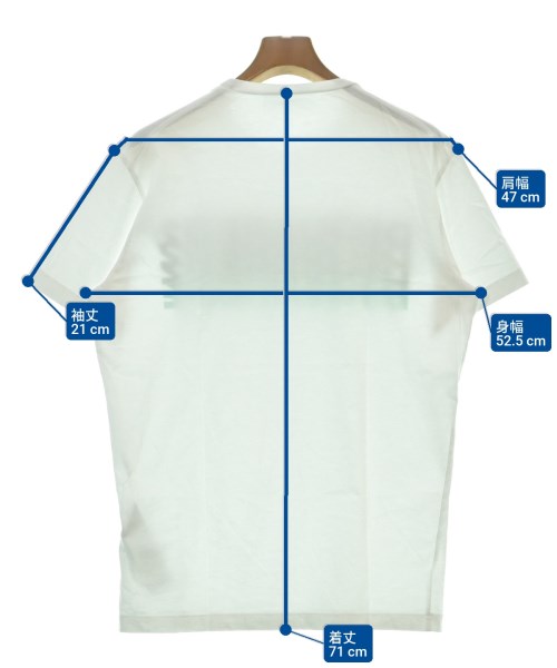 DSQUARED（ディースクエアード）Tシャツ・カットソー 白 サイズ:M メンズ/2200618205295