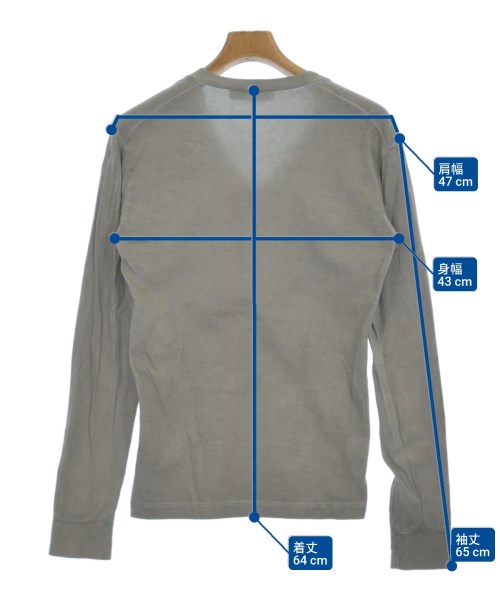 DSQUARED（ディースクエアード）Tシャツ・カットソー グレー サイズ:XS メンズ/2200626834098