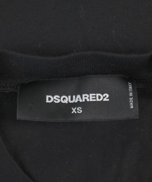 DSQUARED（ディースクエアード）Tシャツ・カットソー 黒 サイズ:XS メンズ/2200626834128