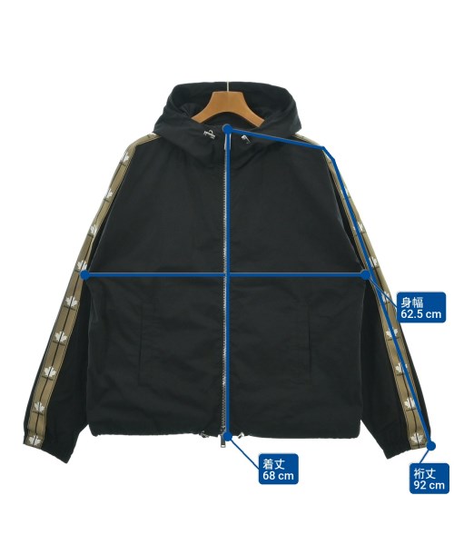 DSQUARED（ディースクエアード）ブルゾン 黒 サイズ:50(XL位) メンズ/2200628100016