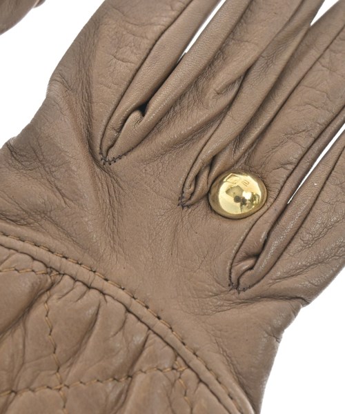 DSQUARED（ディースクエアード）手袋 茶 サイズ:- レディース/2200615217192