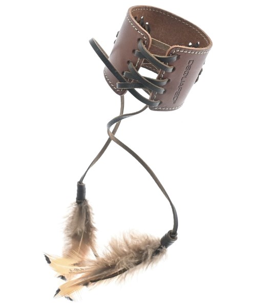 DSQUARED（ディースクエアード）ブレスレット・バングル 茶 サイズ:- レディース/2200615217208