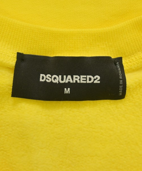 DSQUARED（ディースクエアード）スウェット 黄 サイズ:M メンズ/2200621667165