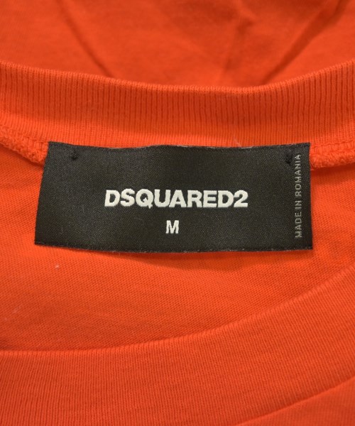 DSQUARED（ディースクエアード）Tシャツ・カットソー オレンジ サイズ:M メンズ/2200621667516