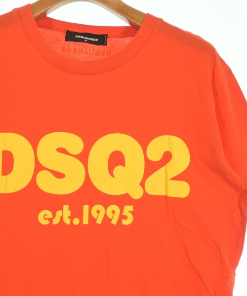 DSQUARED（ディースクエアード）Tシャツ・カットソー オレンジ サイズ:M メンズ/2200621667516