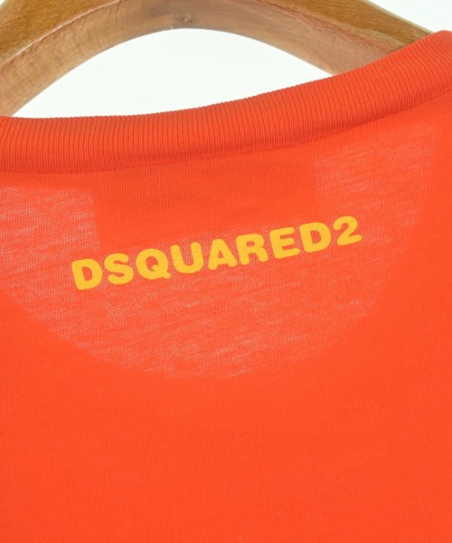 DSQUARED（ディースクエアード）Tシャツ・カットソー オレンジ サイズ:M メンズ/2200621667516