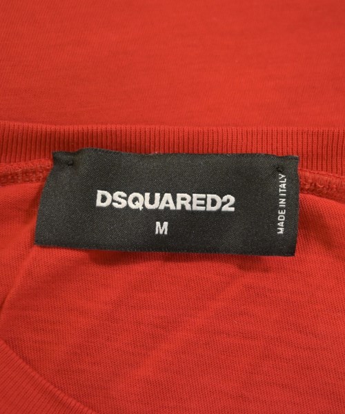DSQUARED（ディースクエアード）Tシャツ・カットソー 赤 サイズ:M メンズ/2200621667691