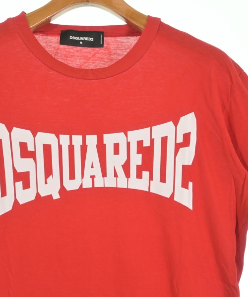 DSQUARED（ディースクエアード）Tシャツ・カットソー 赤 サイズ:M メンズ/2200621667691