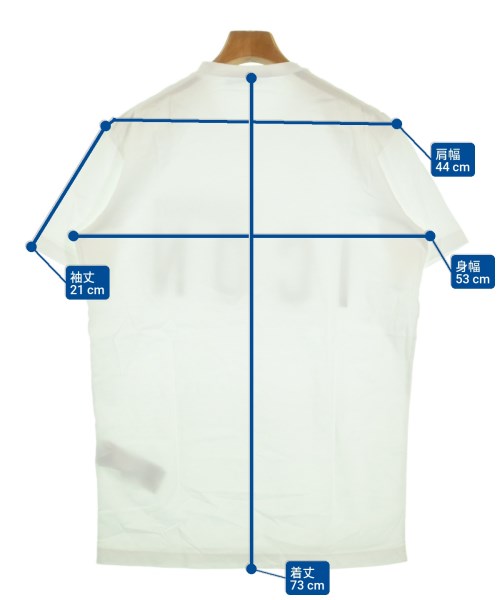 DSQUARED（ディースクエアード）Tシャツ・カットソー 白 サイズ:M メンズ/2200621667998