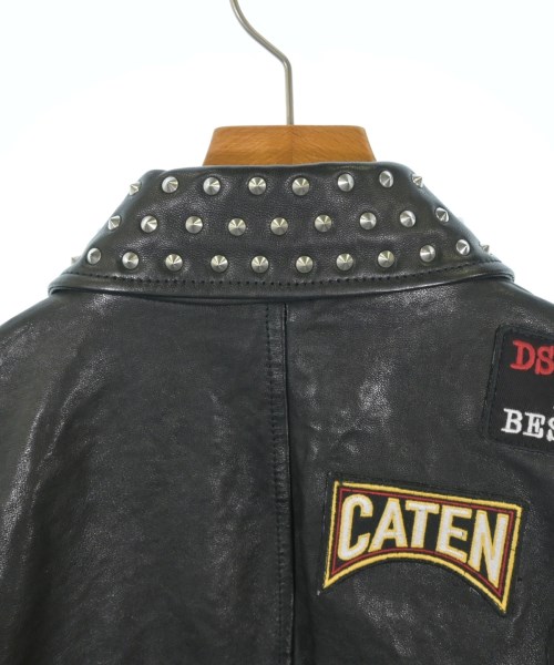 DSQUARED（ディースクエアード）ライダース 黒 サイズ:48(L位) メンズ/2200630220023