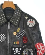 DSQUARED（ディースクエアード）ライダース 黒 サイズ:48(L位) メンズ/2200630220023