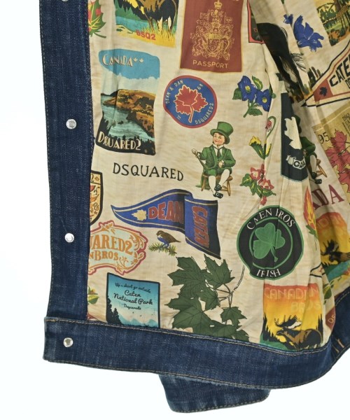 DSQUARED（ディースクエアード）デニムジャケット 紺 サイズ:50(XL位) メンズ/2200630220115
