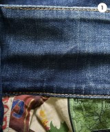 DSQUARED（ディースクエアード）デニムジャケット 紺 サイズ:50(XL位) メンズ/2200630220115