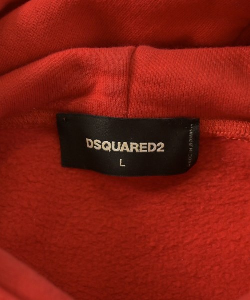 DSQUARED（ディースクエアード）パーカー 赤 サイズ:L メンズ/2200630220238