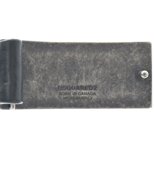 DSQUARED（ディースクエアード）ベルト 黒 サイズ:85 メンズ/2200631716280