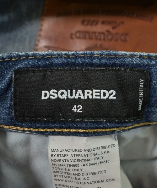 DSQUARED（ディースクエアード）デニムパンツ 紺 サイズ:42(XS位) メンズ/2200632907113