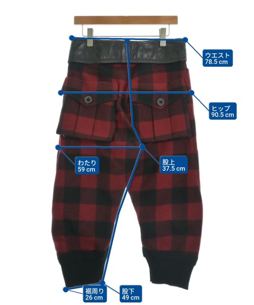 DSQUARED（ディースクエアード）その他 赤 サイズ:38(S位) レディース/2200619104153