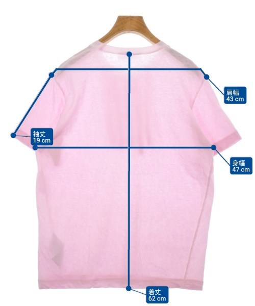 DSQUARED（ディースクエアード）Tシャツ・カットソー ピンク サイズ:M レディース/2200611188038