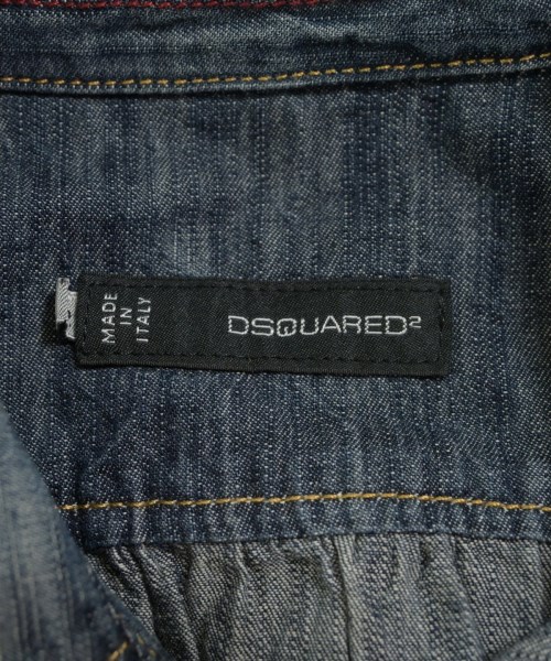 DSQUARED（ディースクエアード）カジュアルシャツ 紺 サイズ:42(XS位) メンズ/2200603943034