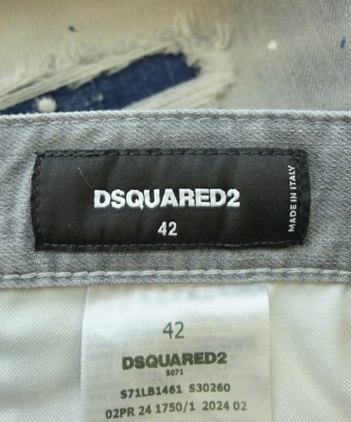 DSQUARED（ディースクエアード）デニムパンツ グレー サイズ:42(XS位) メンズ/2200611588012