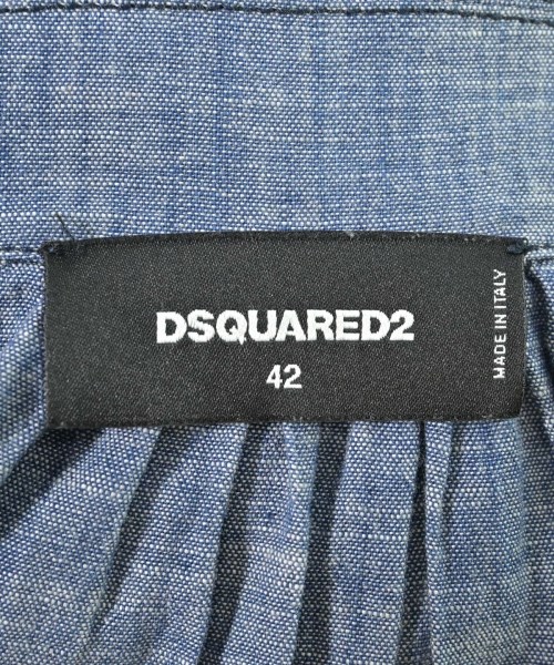DSQUARED（ディースクエアード）ステンカラーコート 青 サイズ:42(M位) レディース/2200613551083