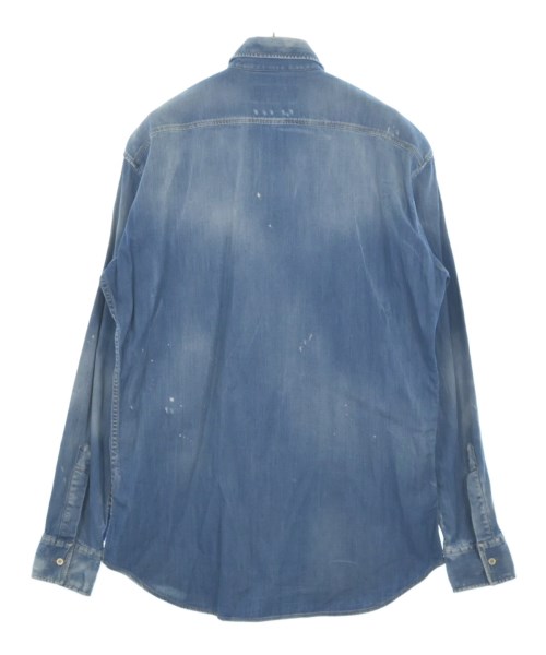DSQUARED（ディースクエアード）カジュアルシャツ 青 サイズ:48(L位) メンズ/2200616496060