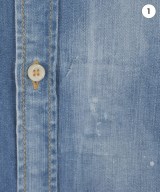 DSQUARED（ディースクエアード）カジュアルシャツ 青 サイズ:48(L位) メンズ/2200616496060