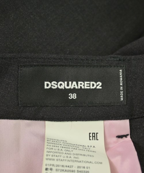 DSQUARED（ディースクエアード）スラックス グレー サイズ:38(S位) レディース/2200618457083