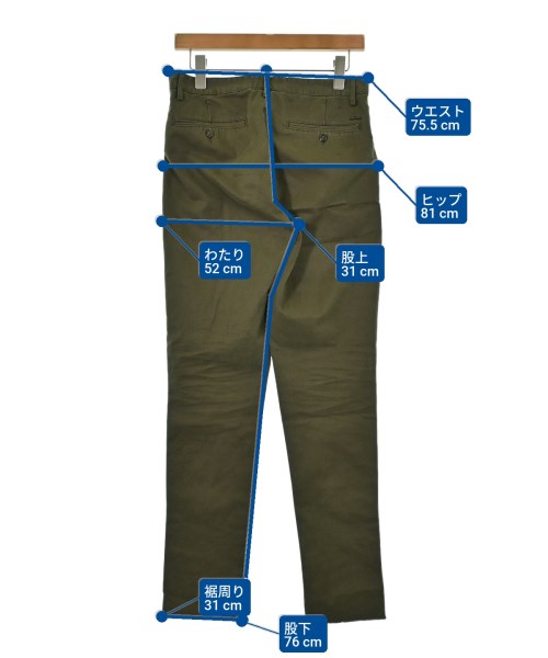 DSQUARED（ディースクエアード）その他 カーキ サイズ:42(XS位) メンズ/2200618693030