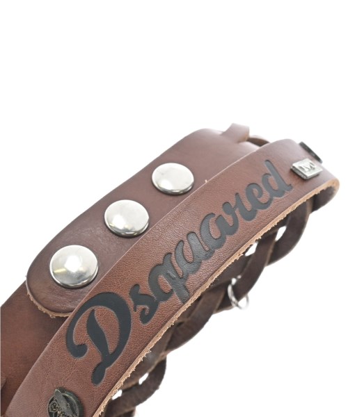 DSQUARED（ディースクエアード）ベルト 茶 サイズ:- レディース/2200612005129