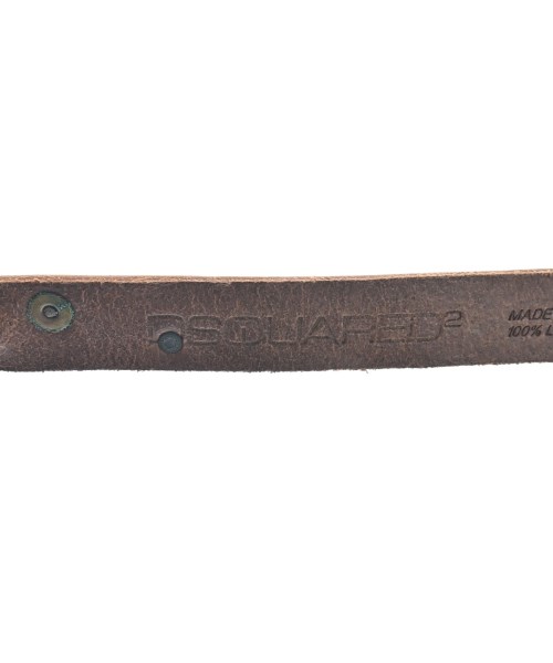 DSQUARED（ディースクエアード）ベルト 茶 サイズ:- レディース/2200612005129