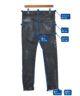 DSQUARED（ディースクエアード）デニムパンツ 黒 サイズ:46(M位) メンズ/2200620532051