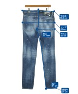 DSQUARED（ディースクエアード）デニムパンツ 青 サイズ:48(L位) メンズ/2200620793049