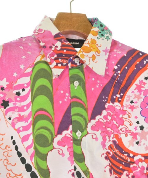 DSQUARED（ディースクエアード）カジュアルシャツ 白 サイズ:38(S位) レディース/2200621007039