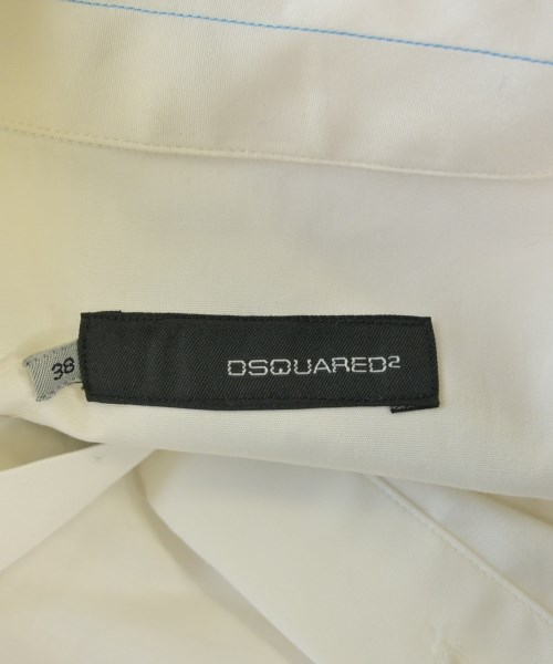 DSQUARED（ディースクエアード）カジュアルシャツ 白 サイズ:38(S位) レディース/2200595204298