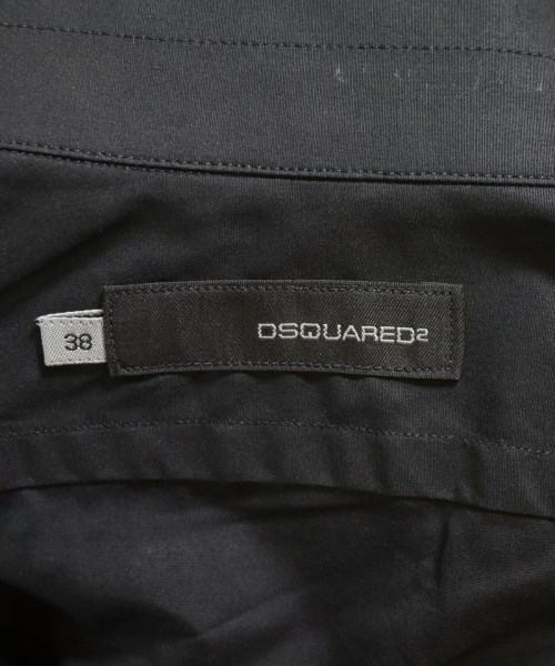 DSQUARED（ディースクエアード）ドレスシャツ 黒 サイズ:38(S位) レディース/2200595204359