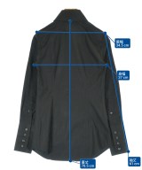 DSQUARED（ディースクエアード）ドレスシャツ 黒 サイズ:38(S位) レディース/2200595204359