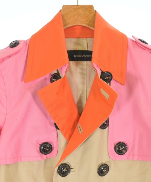 DSQUARED（ディースクエアード）トレンチコート ベージュ サイズ:40(M位) レディース/2200595204366