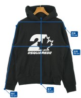 DSQUARED（ディースクエアード）パーカー 黒 サイズ:M メンズ/2200606741217