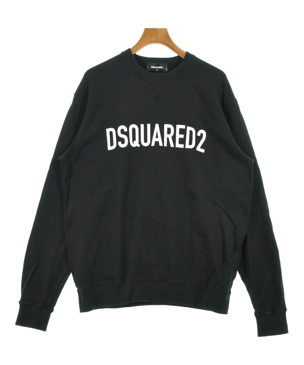 DSQUARED（ディースクエアード）スウェット 黒 サイズ:XL メンズ