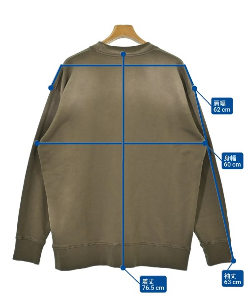 DSQUARED（ディースクエアード）スウェット カーキ サイズ:S メンズ/2200672652097