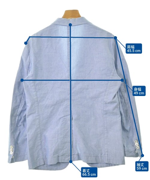 DSQUARED（ディースクエアード）カジュアルジャケット 青 サイズ:44(S位) メンズ/2200672732027