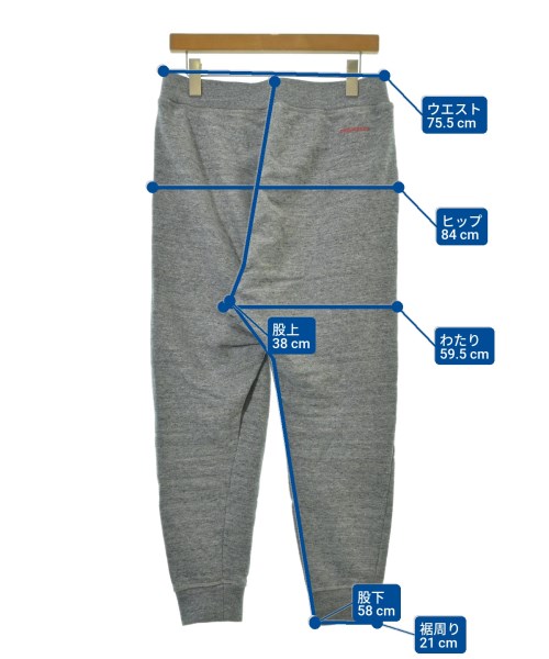 DSQUARED（ディースクエアード）スウェットパンツ グレー サイズ:S メンズ/2200666719416