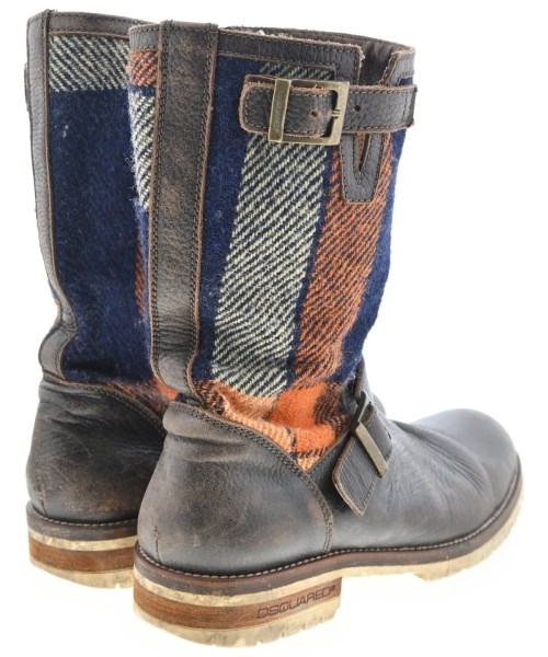 DSQUARED（ディースクエアード）ブーツ 茶 サイズ:-(28cm位) メンズ/2200666719447