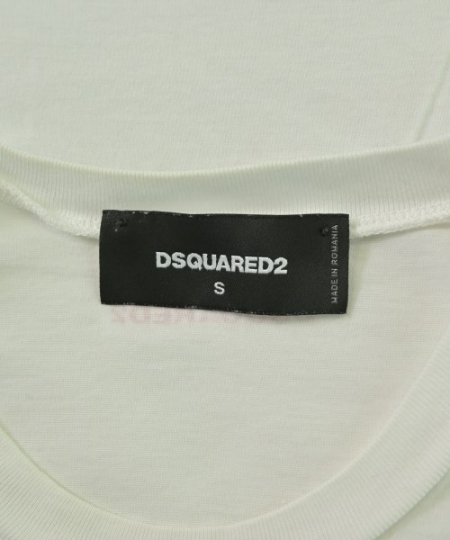 DSQUARED（ディースクエアード）Tシャツ・カットソー 白 サイズ:S メンズ/2200673905055